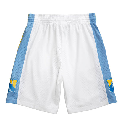 Denver Nuggets 2006 - 07 Mitchell & Ness White Swingman Shorts