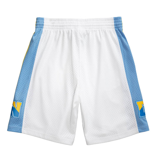 Denver Nuggets 2006 - 07 Mitchell & Ness White Swingman Shorts