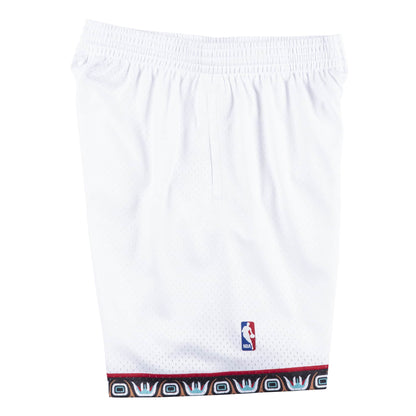 Vancouver Grizzlies 1998 -99 Mitchell & Ness White Swingman Shorts