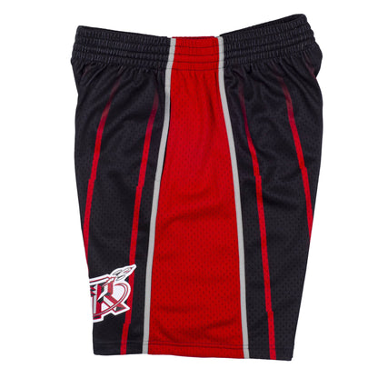 Houston Rockets 1996- 97 Mitchell & Ness Black Swingman Shorts