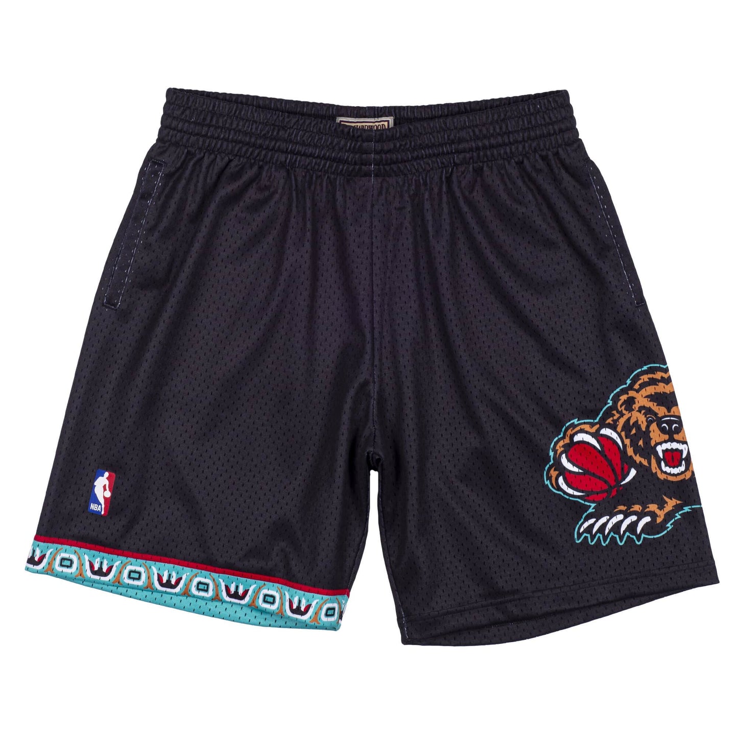 Black Vancouver Grizzlies 1998 Mitchell & Ness Swingman Shorts