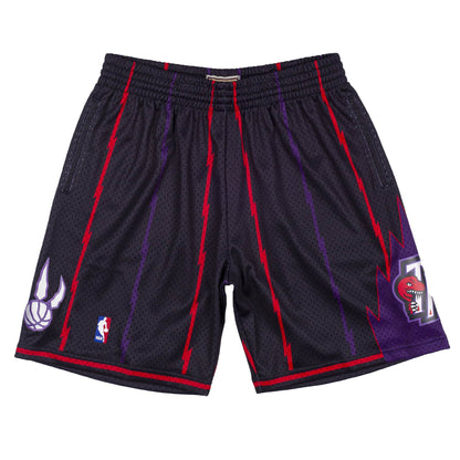Toronto Raptors 1998 - 99 Mitchell & Ness Black Swingman Shorts
