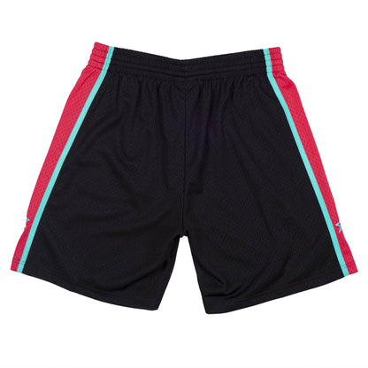Black San Antonio Spurs Mitchell & Ness Hardwood Classic 1998 Men's Swingman Shorts