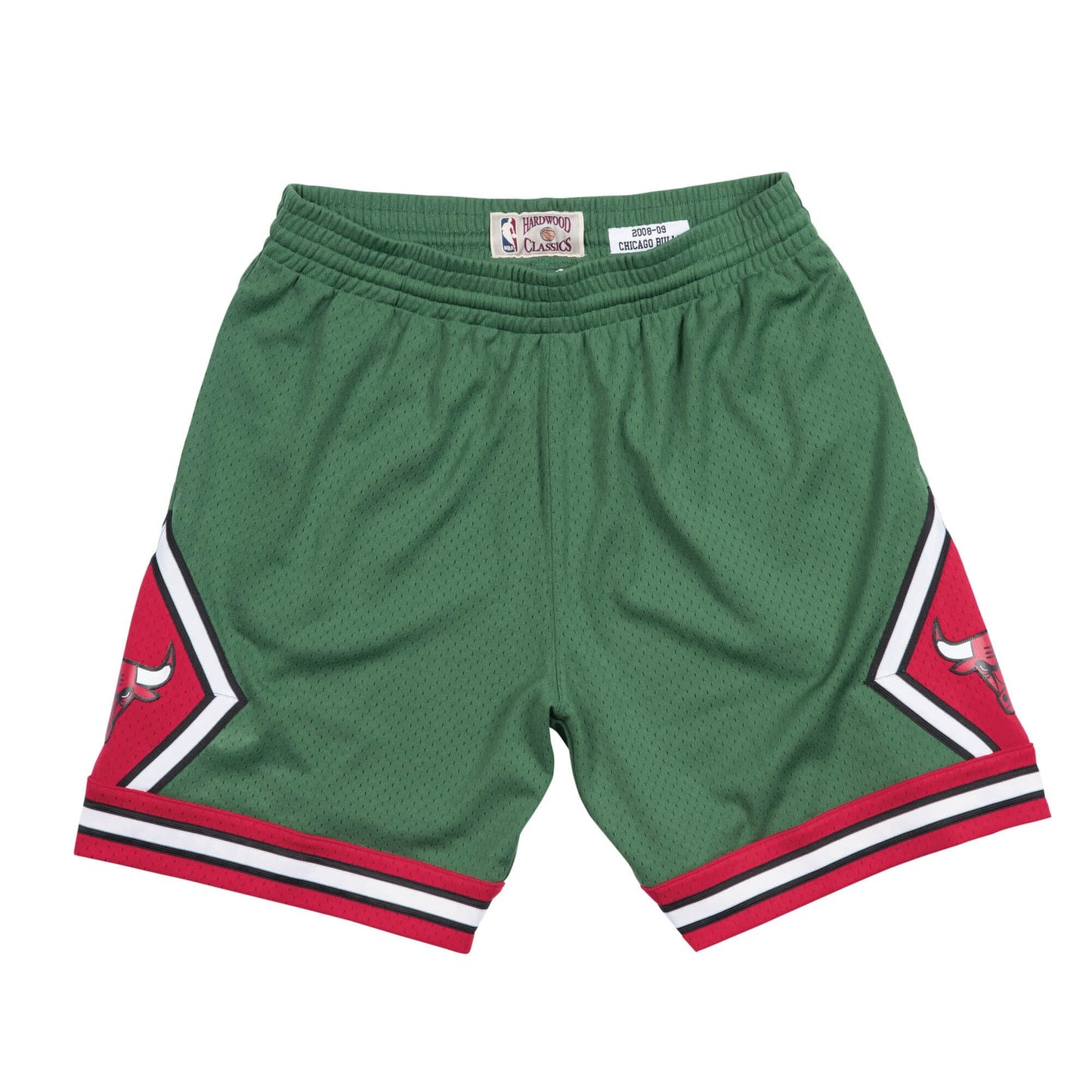 Chicago Bulls 2008 - 09 Mitchell & Ness Green Swingman Shorts