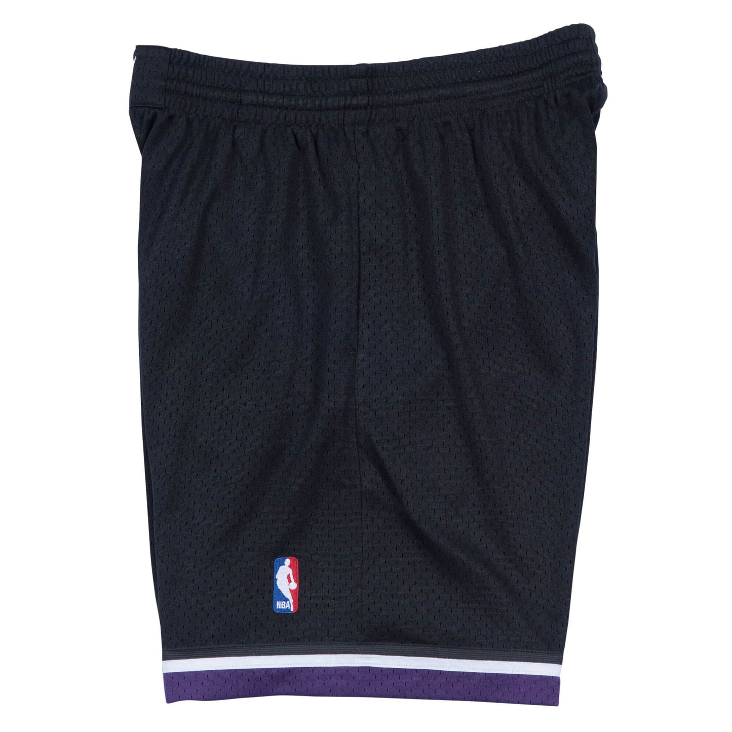 2000-01 Black Sacramento Kings Mitchell & Ness Hardwood Classics Swingman Shorts