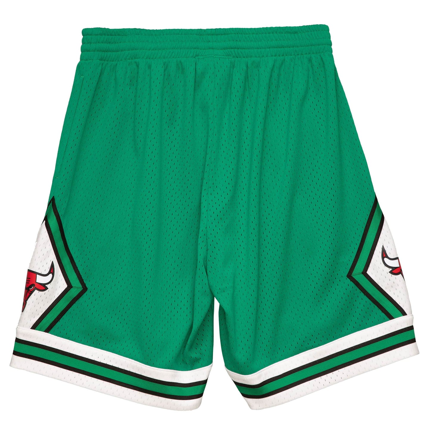 2008-09 Green Chicago Bulls Mitchell & Ness Hardwood Classics Swingman Shorts