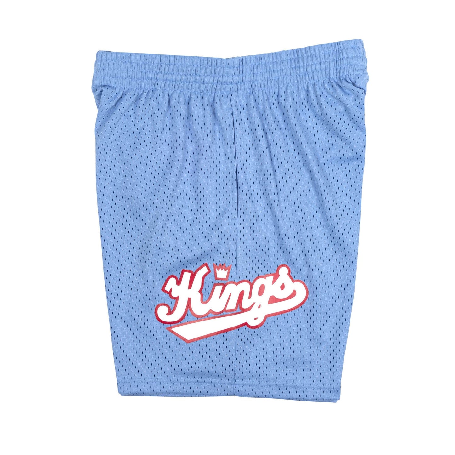 1985-86 Sky Blue Sacramento Kings Mitchell & Ness Hardwood Classics Swingman Shorts