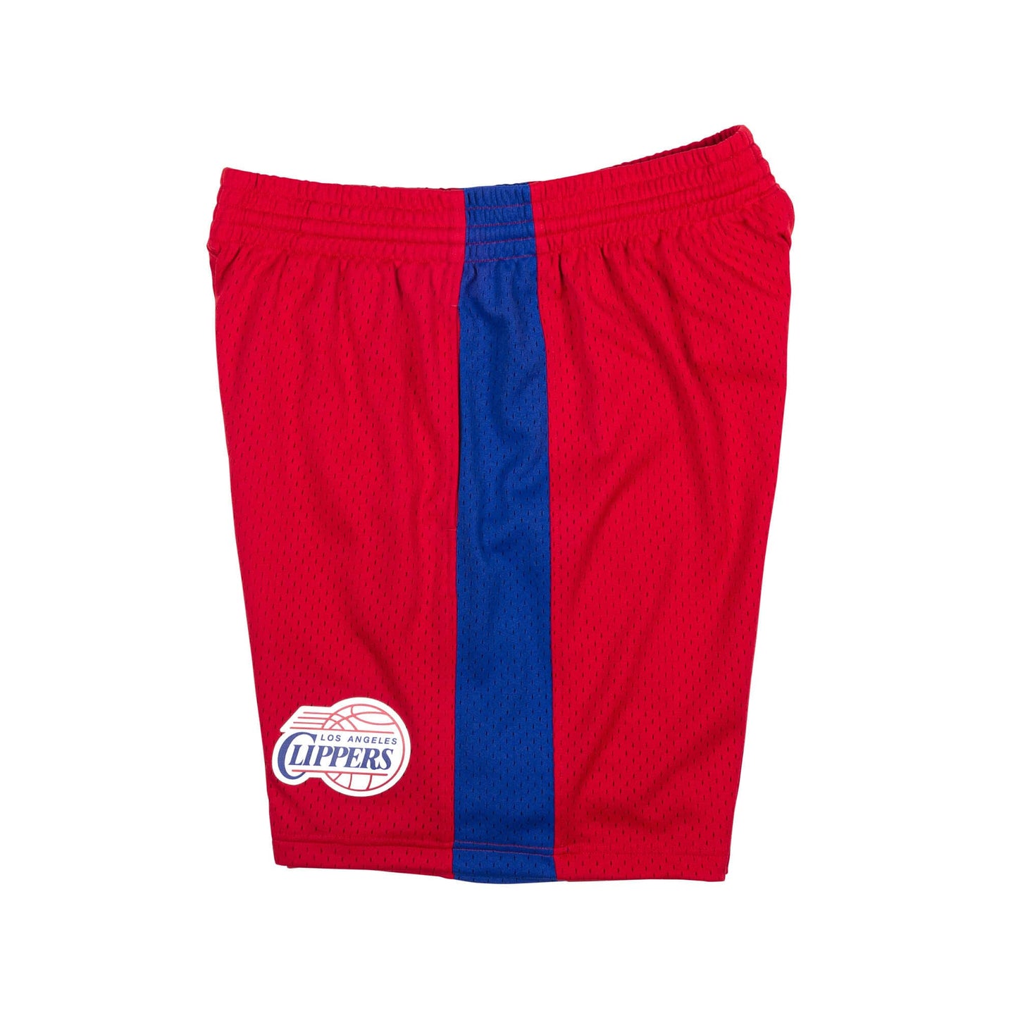 2000-01 Red Los Angeles Clippers Mitchell & Ness Hardwood Classics Swingman Shorts