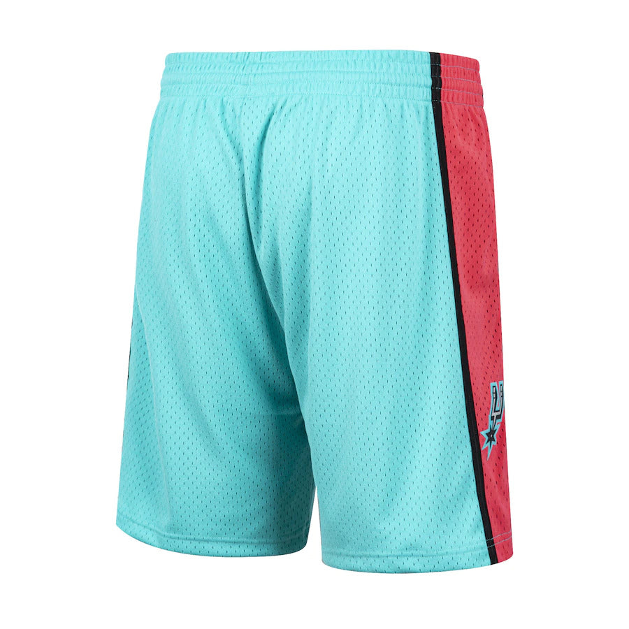 Blue San Antonio Spurs Mitchell & Ness Hardwood Classic 1998 Men's Swingman Shorts